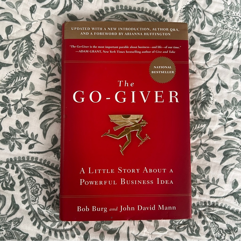 Hardcover Book, The Go-Giver, EUC